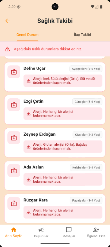 MobiKreş Ekranı