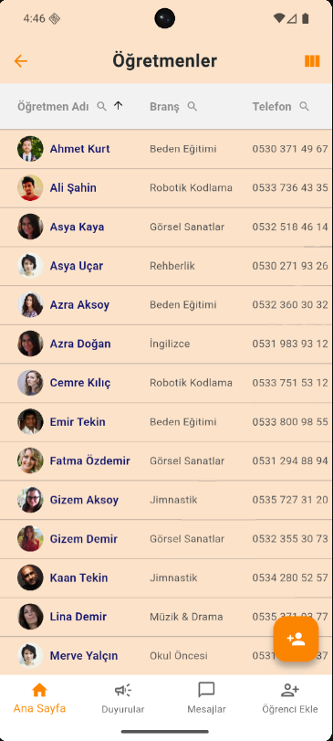 MobiKreş Ekranı